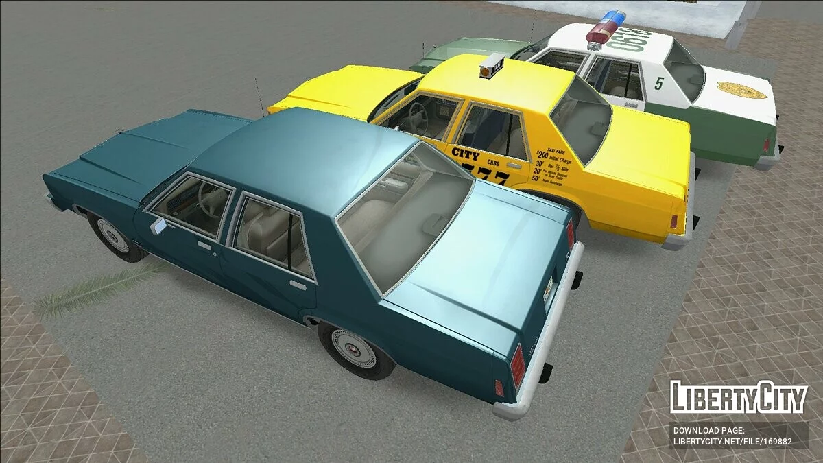 Ford LTD Crown Victoria 1983 Pack / GTA Vice City