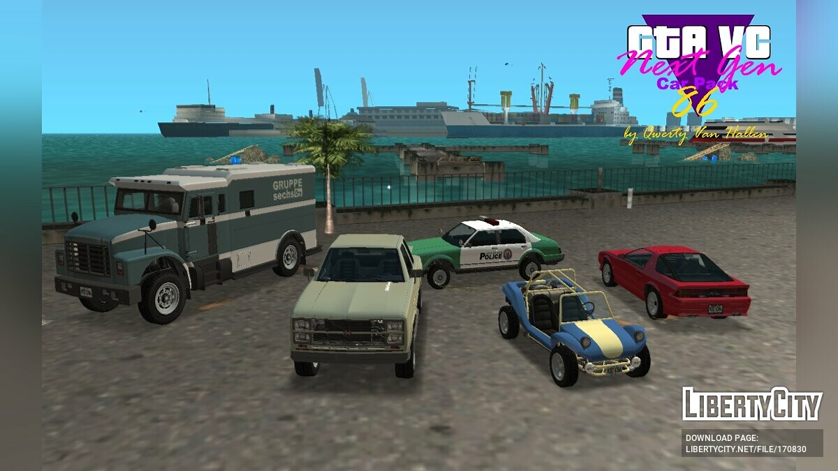 NextGen Cars Pack 86 for GTA Vice City - Картинка #6