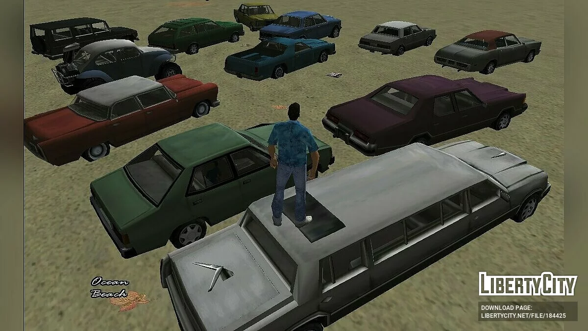 Сборник машин из Shine O`Vice / GTA Vice City