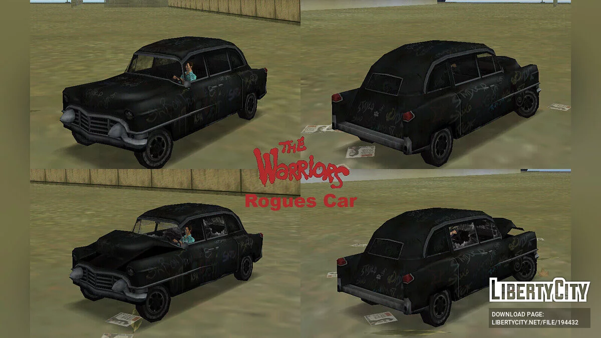 Сборник транспорта из The Warriors / GTA Vice City