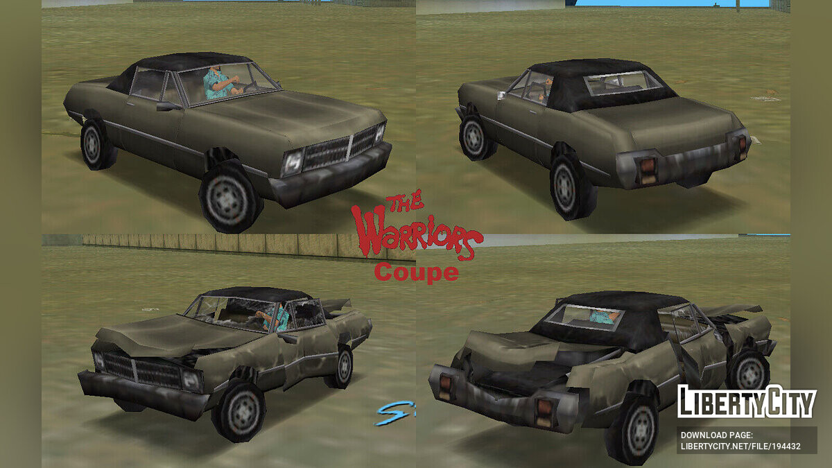 Скачать Сборник транспорта из The Warriors для GTA Vice City