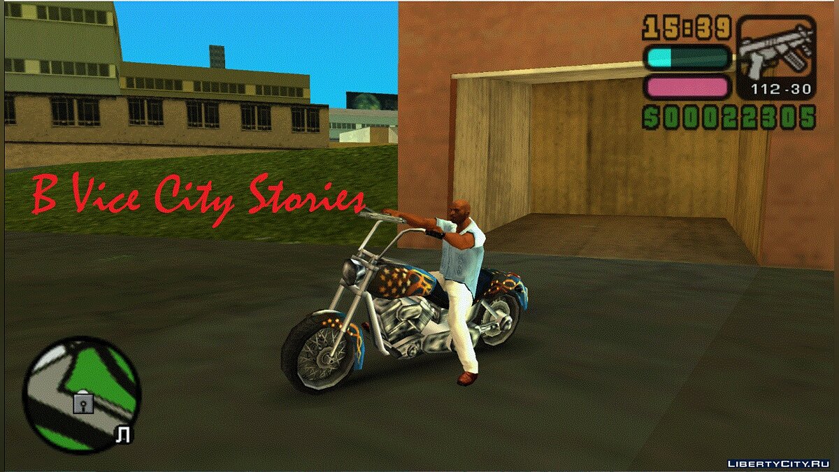 Скачать Мотоцикл Байкеров из Vice City Stories для GTA Vice City