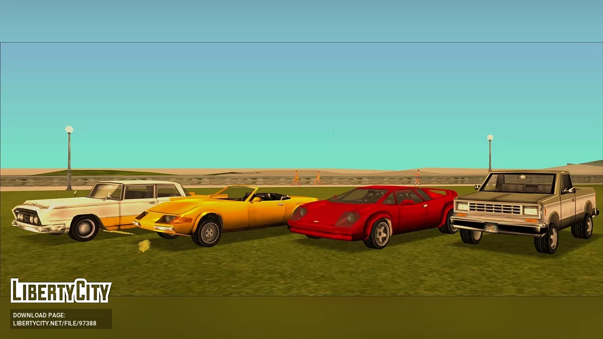 HD Wheels v.1.1 / GTA Vice City