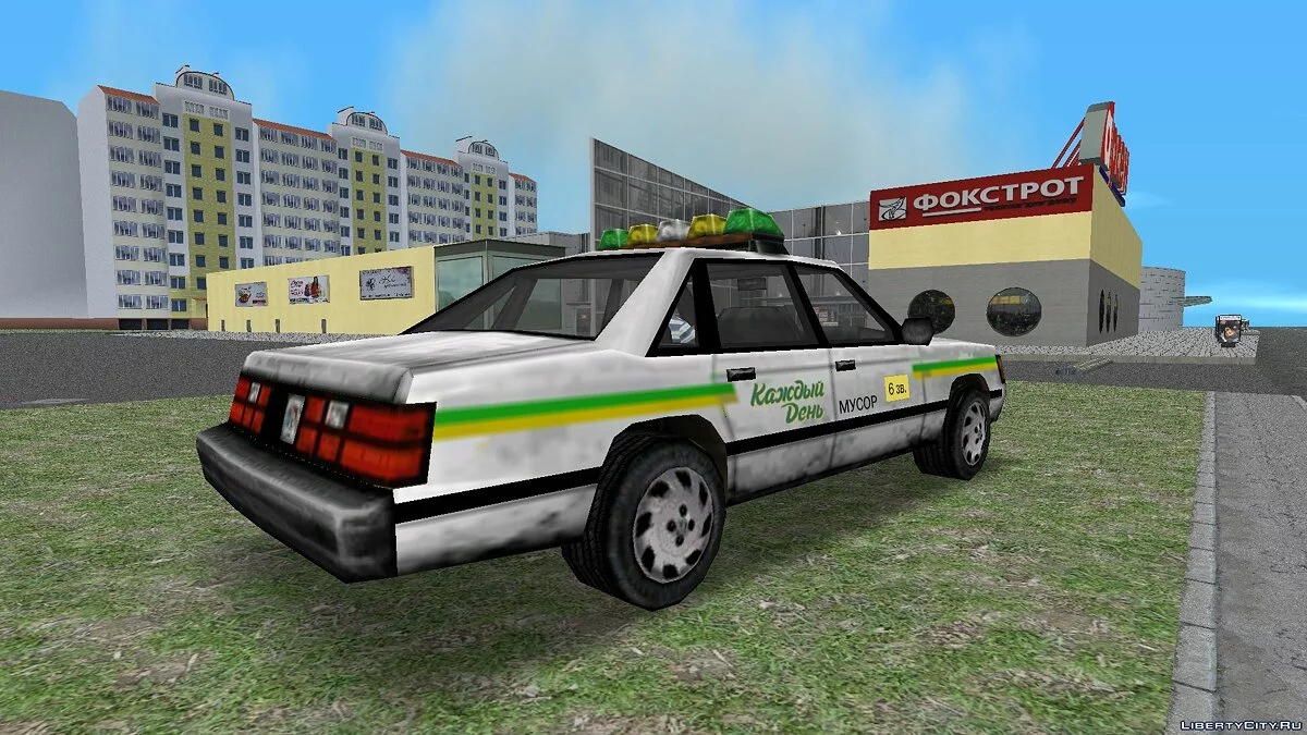 Полицейская машина бренда Каждый День / GTA Vice City