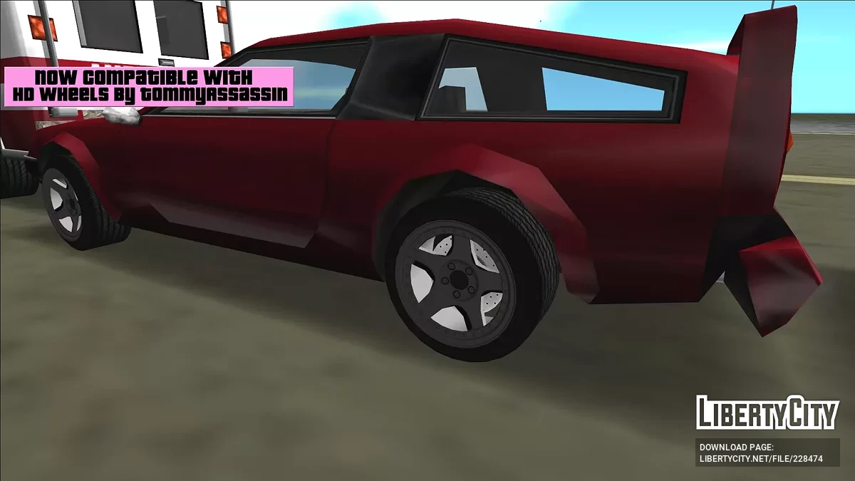 Обновлённые Колёса (ИИ Переработка) (Теперь с HD Wheels) / GTA Vice City