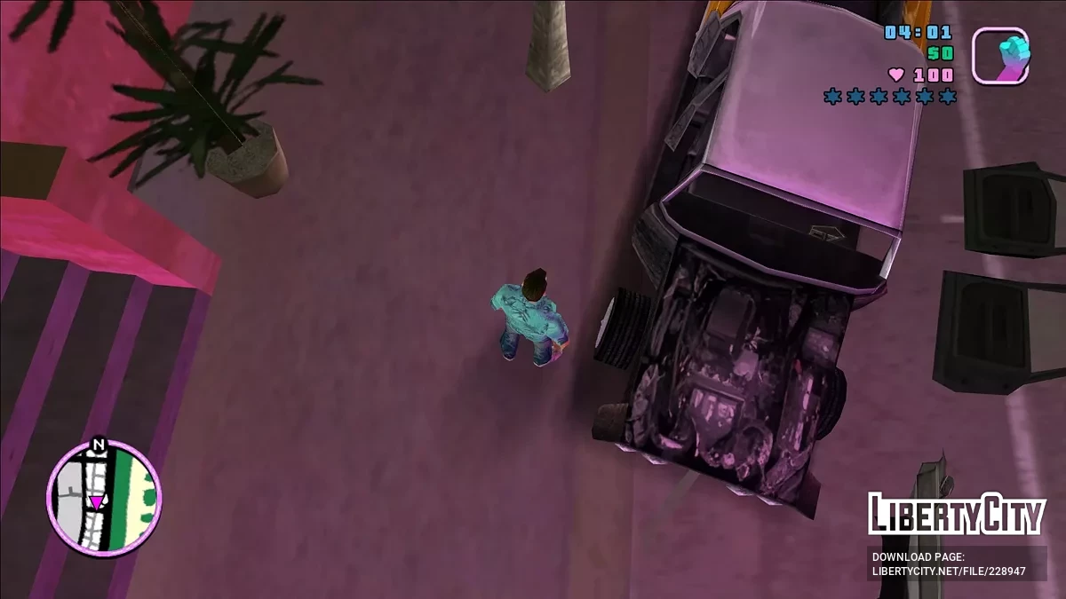 Улучшенные текстуры транспортного средства / GTA Vice City