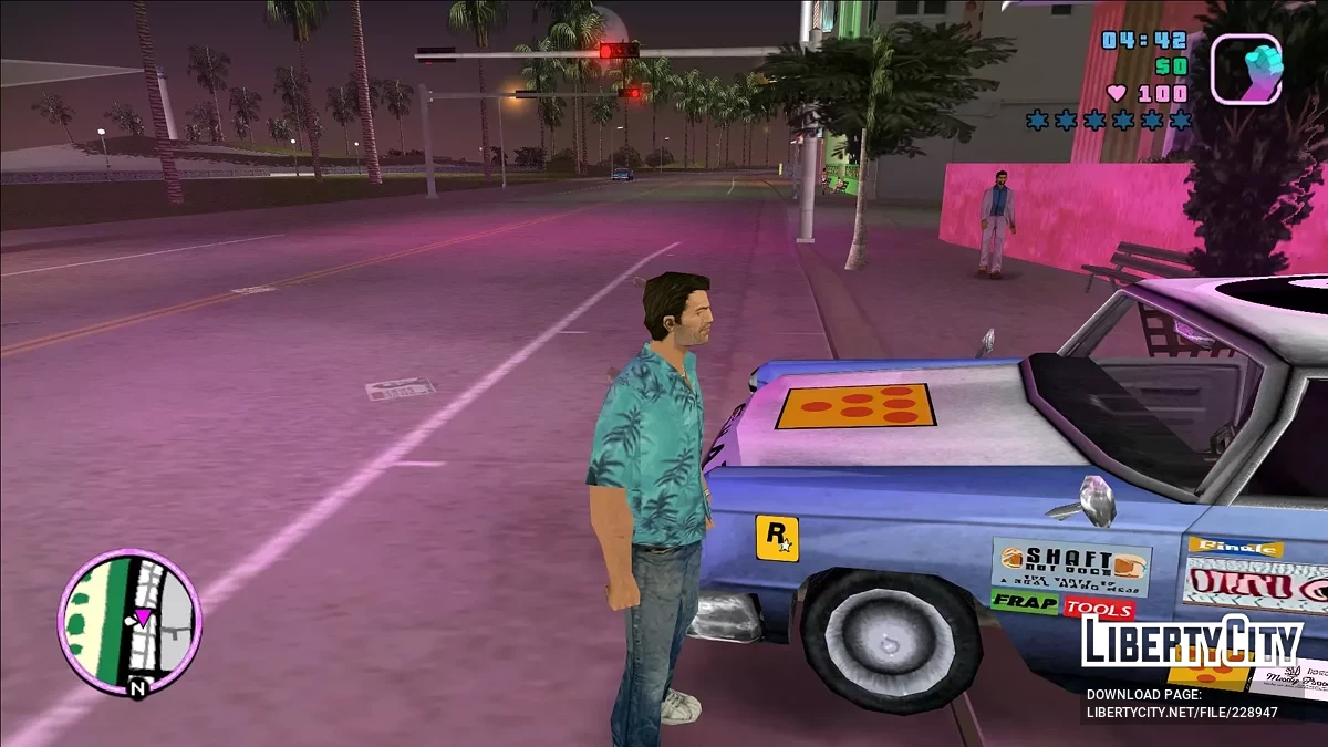 Улучшенные текстуры транспортного средства / GTA Vice City