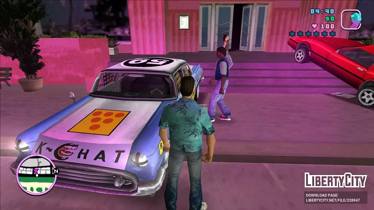 Улучшенные текстуры транспортного средства / GTA Vice City