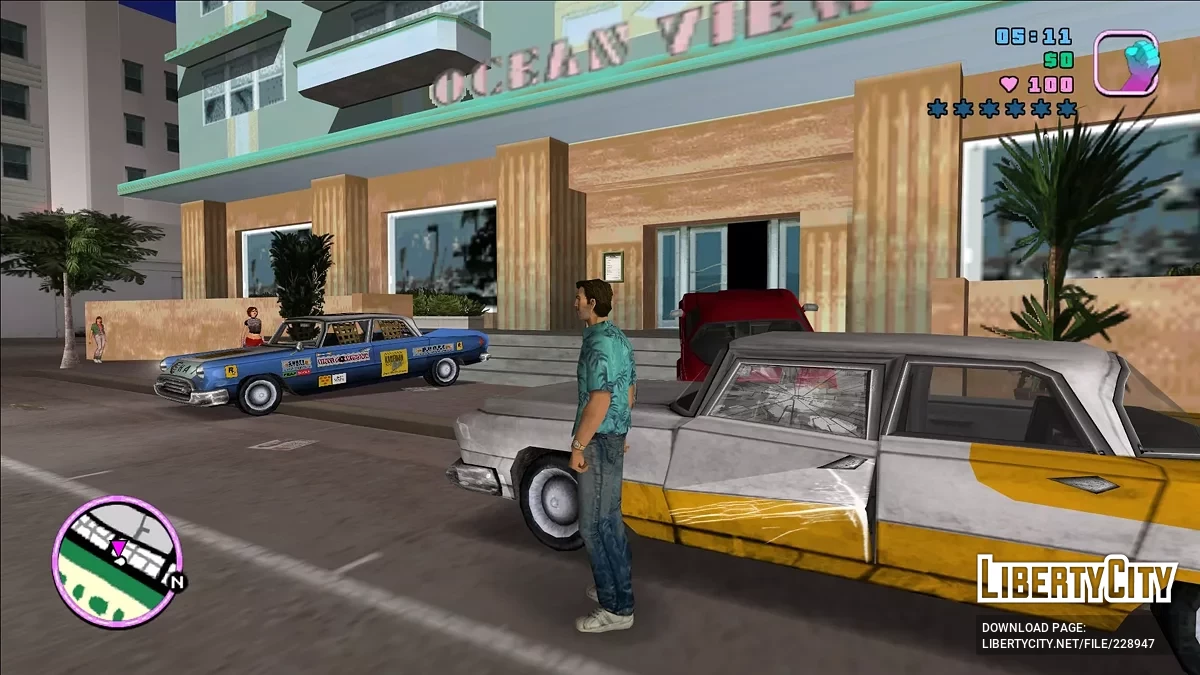 Улучшенные текстуры транспортного средства / GTA Vice City