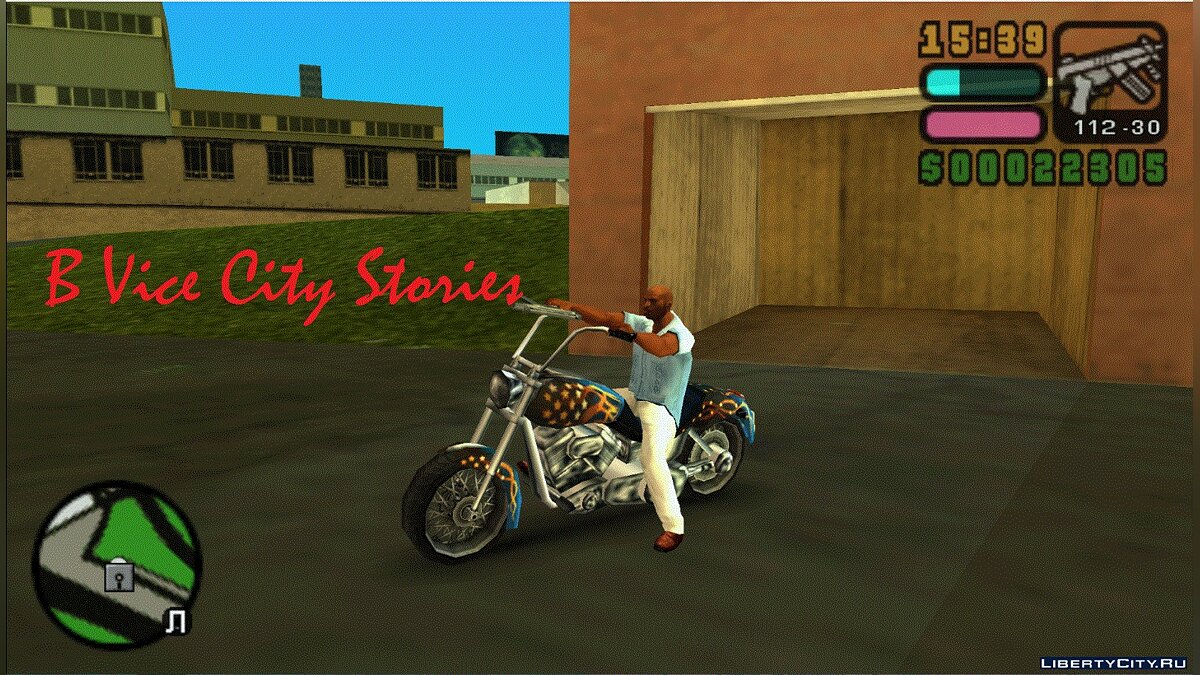 Мотоцикл Байкерів із Vice City Stories для GTA Vice City - Картинка #3