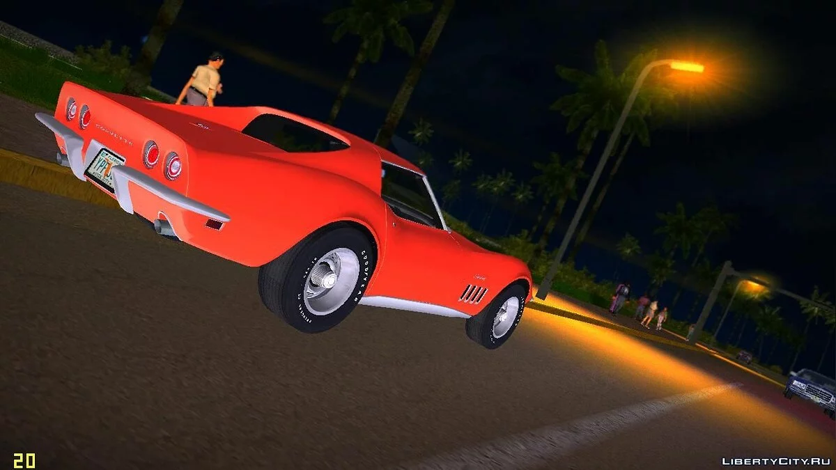 Chevrolet Corvette (C3) Stingray T-Top 1969 / GTA Vice City