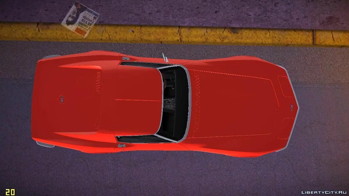 Chevrolet Corvette (C3) Stingray T-Top 1969 / GTA Vice City