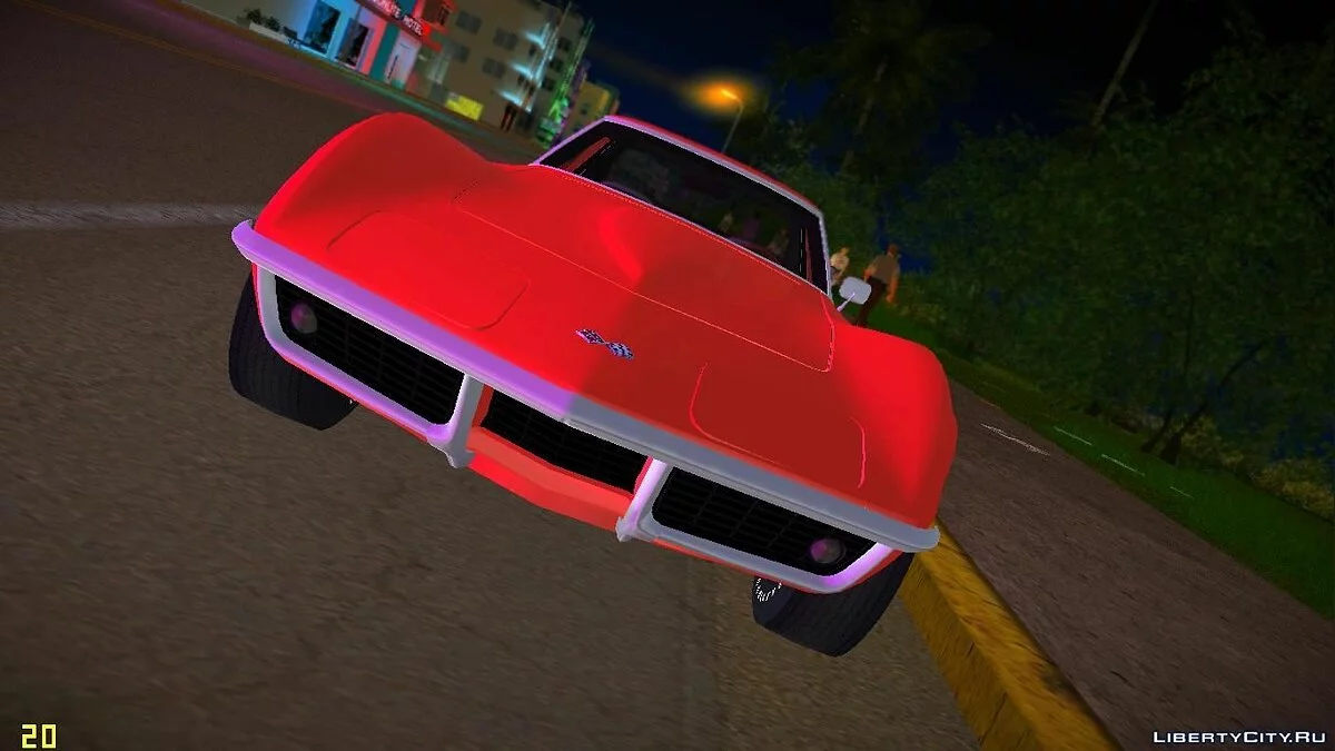 Chevrolet Corvette (C3) Stingray T-Top 1969 / GTA Vice City