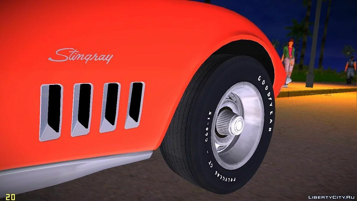 Chevrolet Corvette (C3) Stingray T-Top 1969 / GTA Vice City