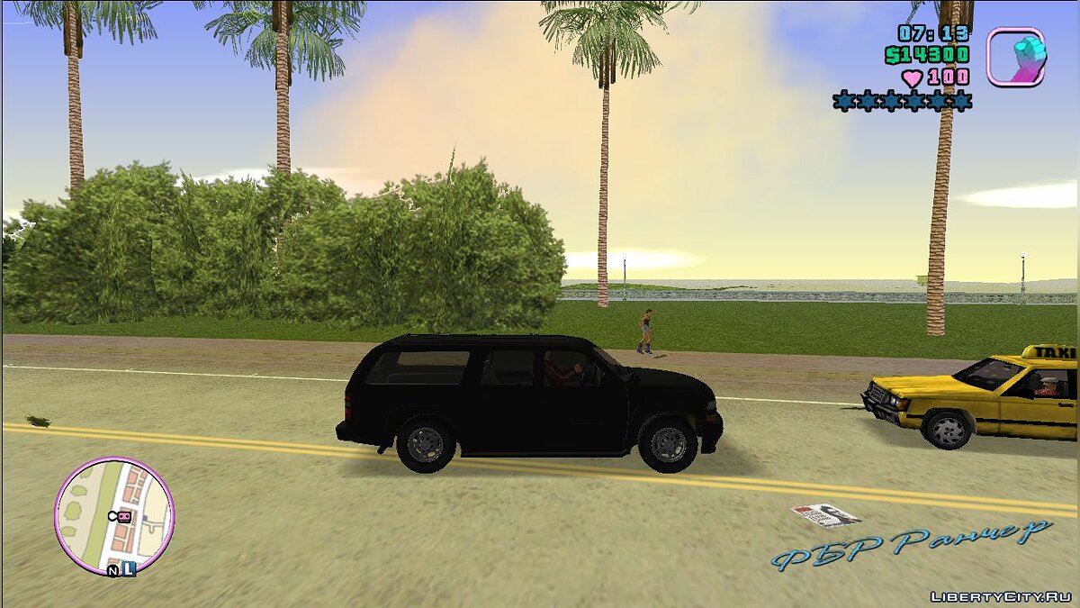Chevrolet Suburban FBI для GTA Vice City - Картинка #3