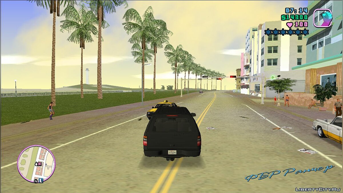 Chevrolet Suburban FBI для GTA Vice City - Картинка #4