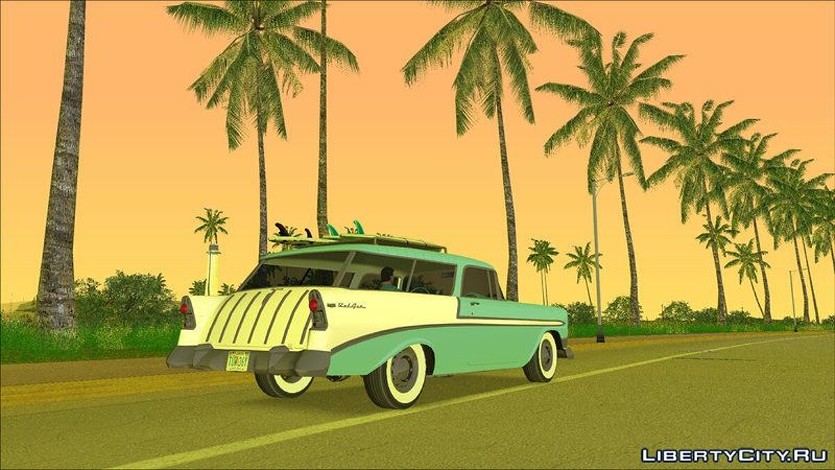 Chevrolet Bel Air Nomad '56 для GTA Vice City - Картинка #5