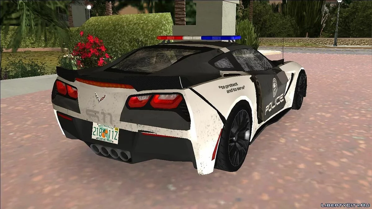 Corvette C7 Police / GTA Vice City