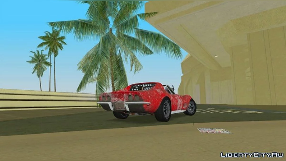 Chevrolet Corvette C3 Stingray T-Top '69 'Road Warrior' / GTA Vice City