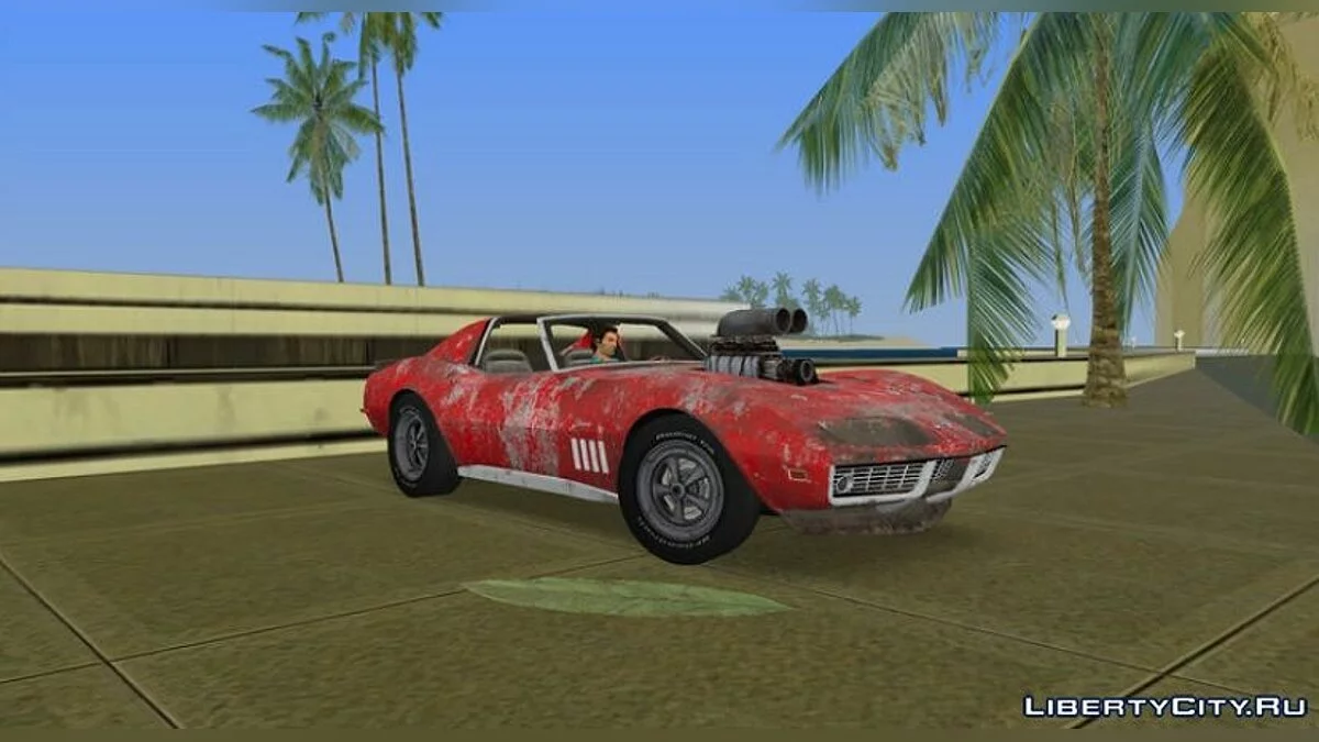 Chevrolet Corvette C3 Stingray T-Top '69 'Road Warrior' / GTA Vice City