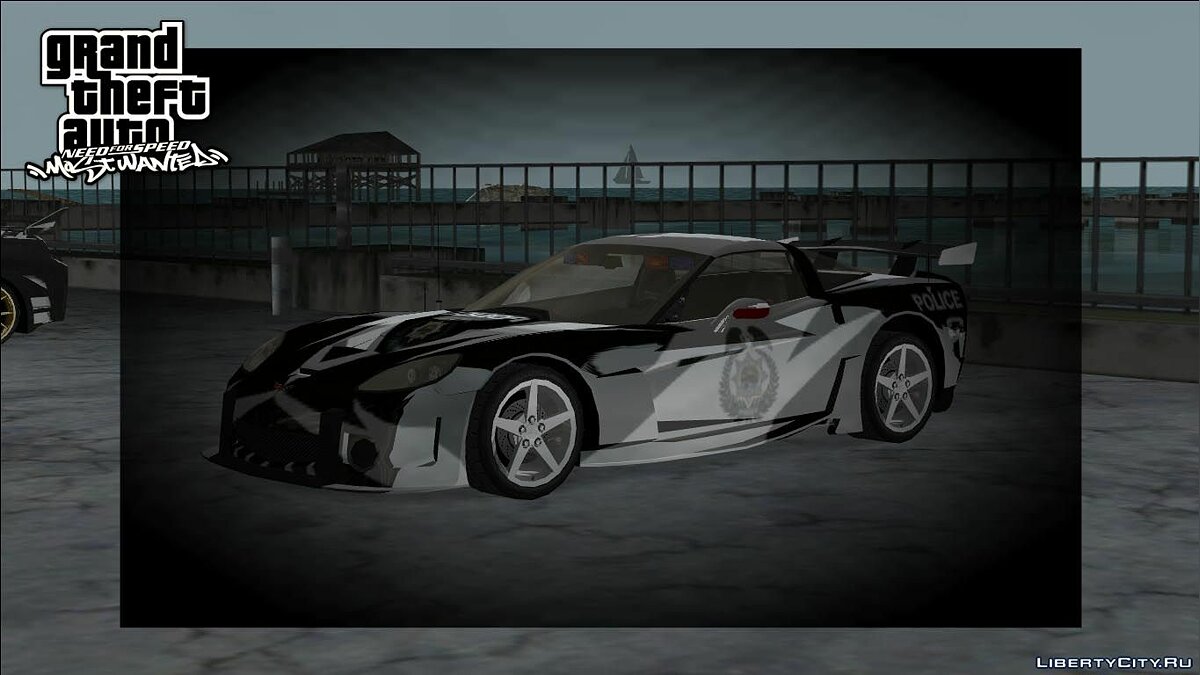 NFSMW Corvette C6 'Cross' для GTA Vice City - Картинка #1