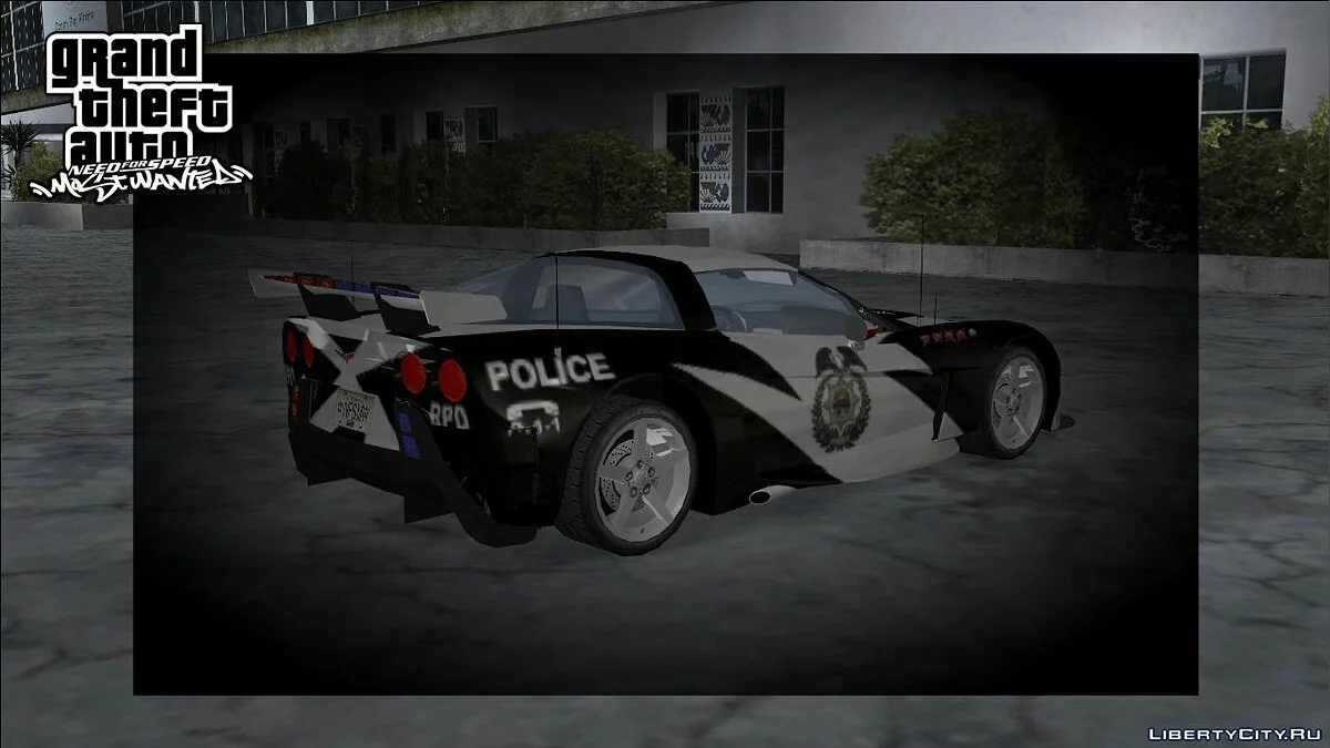 NFSMW Corvette C6 'Cross' / GTA Vice City