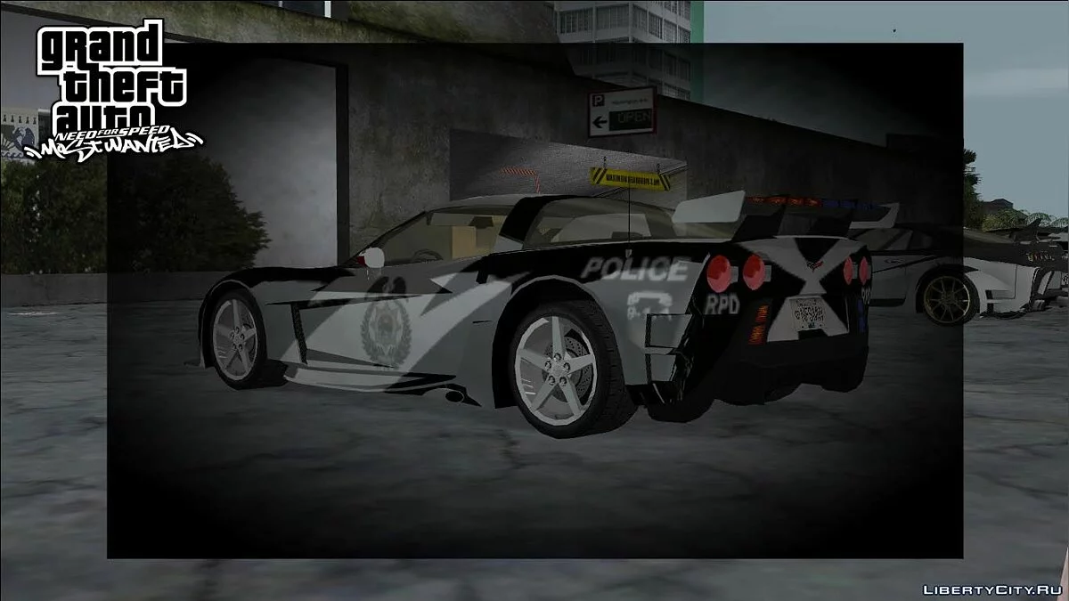 NFSMW Corvette C6 'Cross' / GTA Vice City