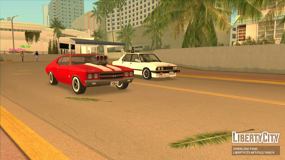 Chevrolet Chevelle SS 454 Cowl Induction '70 / GTA Vice City