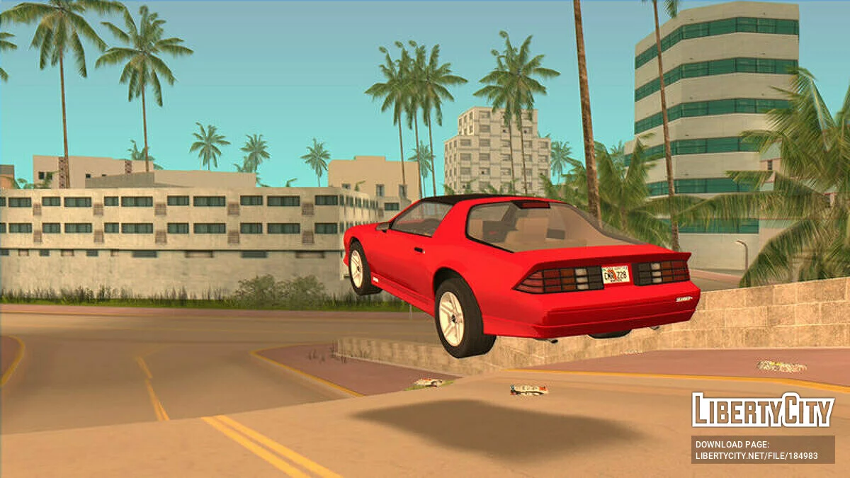 Chevrolet Camaro Z28 T-Top '86 / GTA Vice City