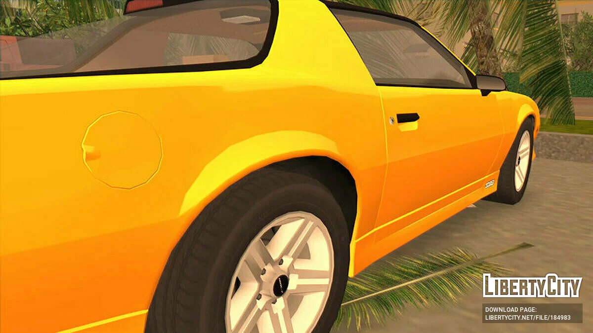 Chevrolet Camaro Z28 T-Top '86 / GTA Vice City