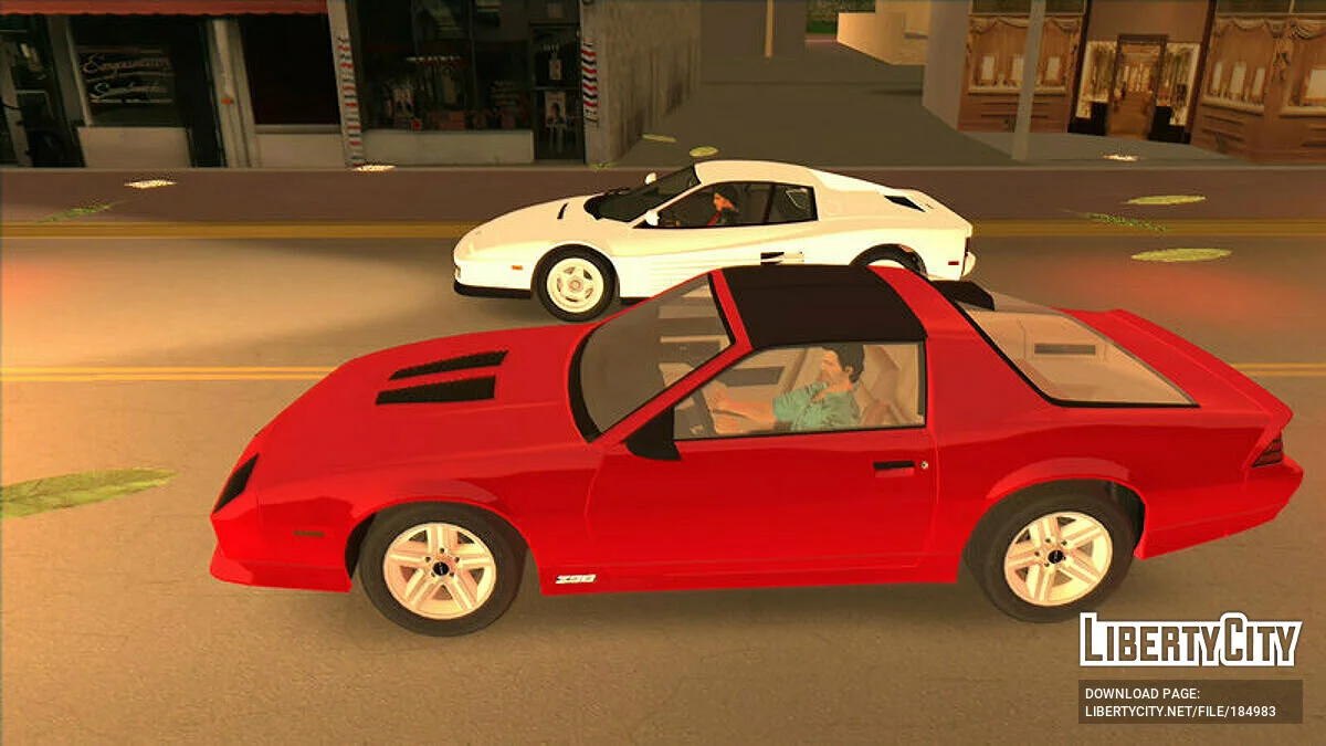 Chevrolet Camaro Z28 T-Top '86 / GTA Vice City