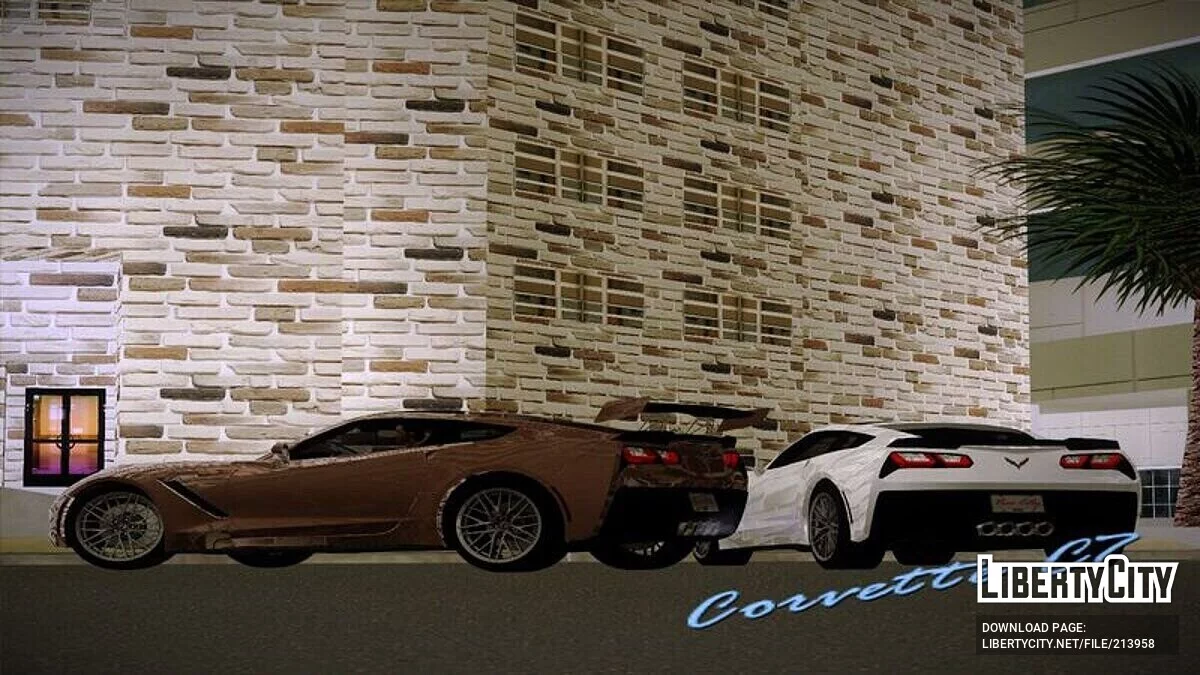 Chevrolet Corvette Stingray 2014 / GTA Vice City