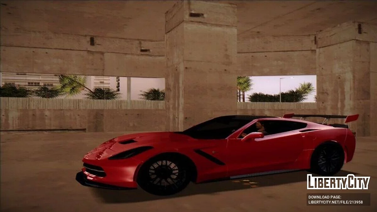 Chevrolet Corvette Stingray 2014 / GTA Vice City