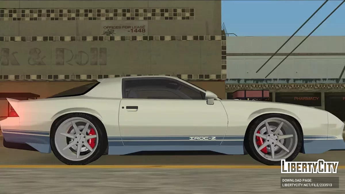 Chevrolet Camaro IROC Z28 '85 / GTA Vice City