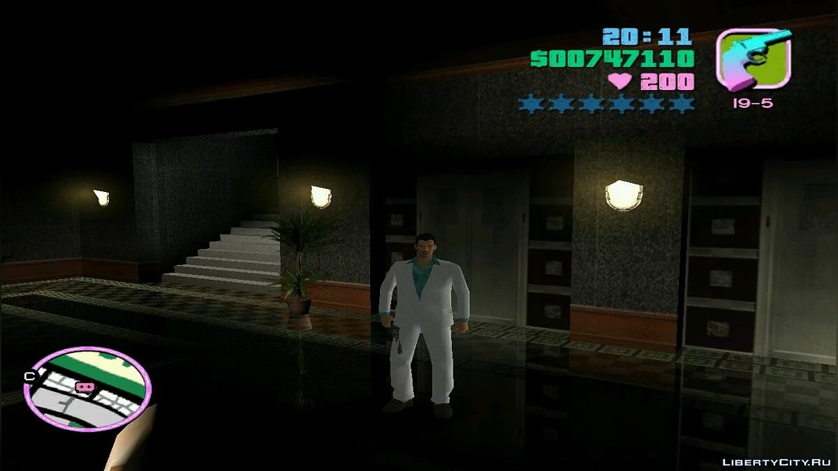 Белый Mr. Vercetti в HD / GTA Vice City