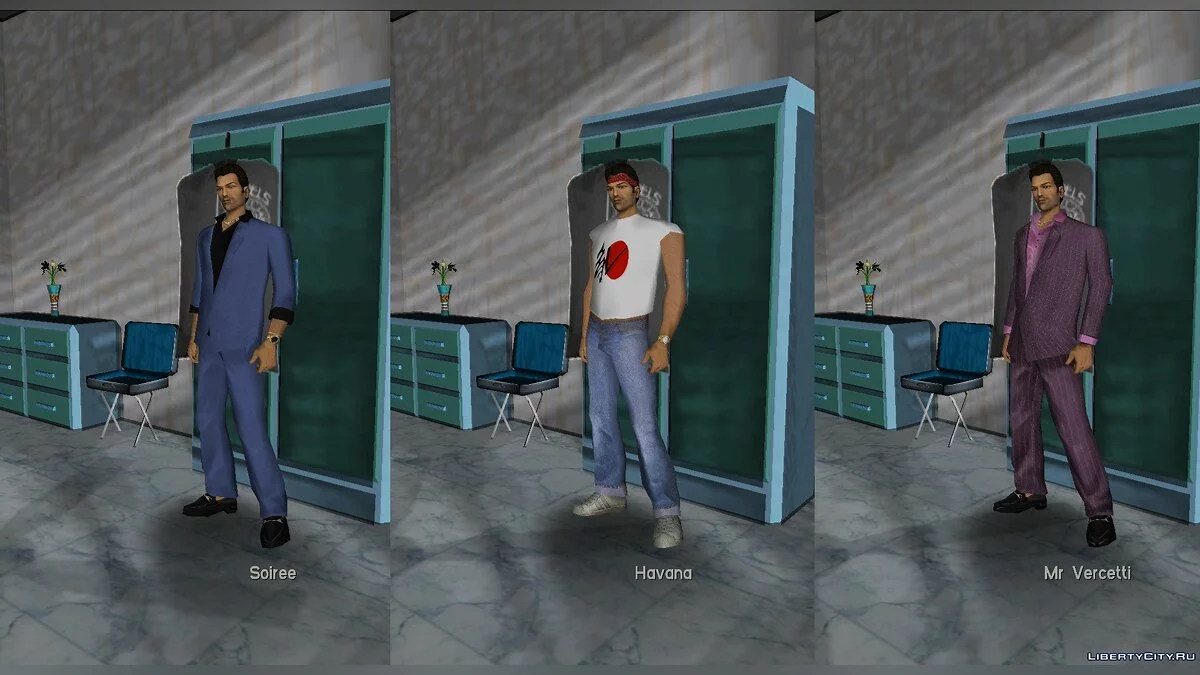 80's HD suits / GTA Vice City