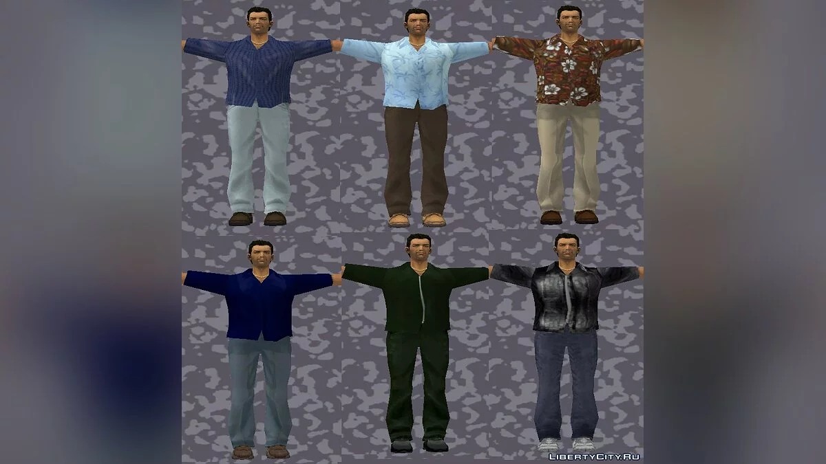 SkinPack для Томми by AnriTool / GTA Vice City