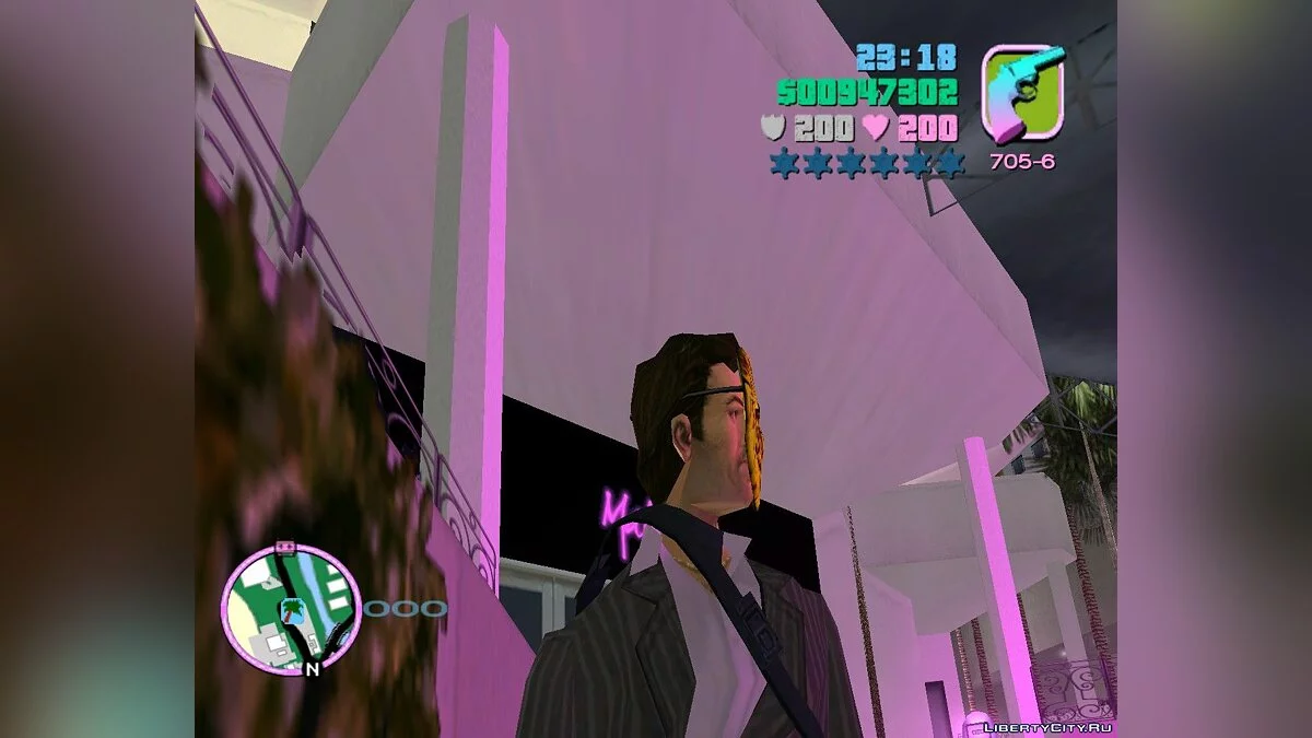 Одежда для Томми в стиле PAYDAY / GTA Vice City