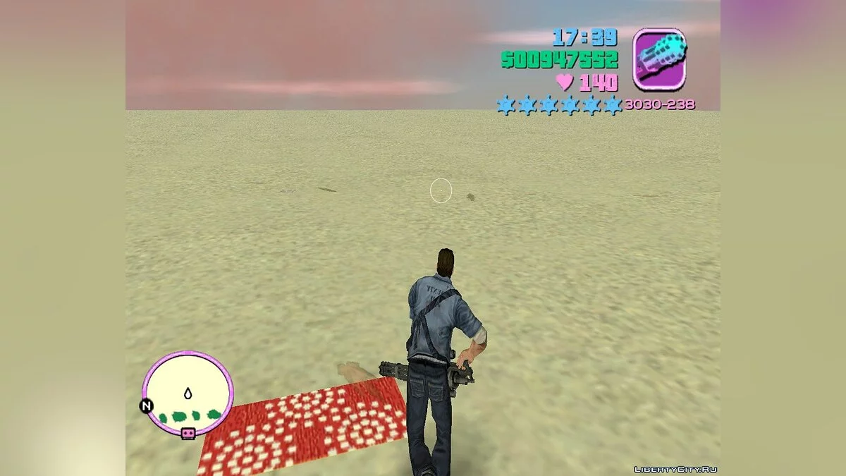 Томми в одежде из игры "Manhunt" / GTA Vice City