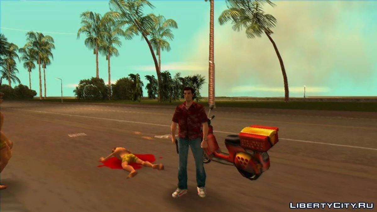 Доставщик пиццы / GTA Vice City