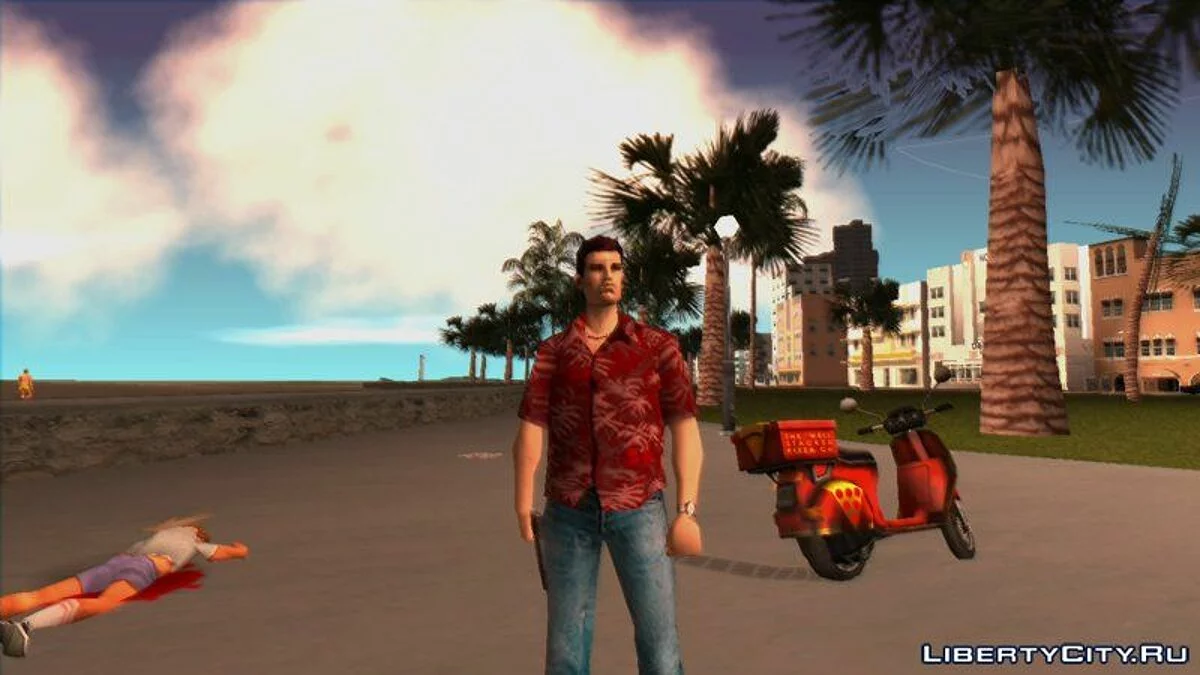 Доставщик пиццы / GTA Vice City