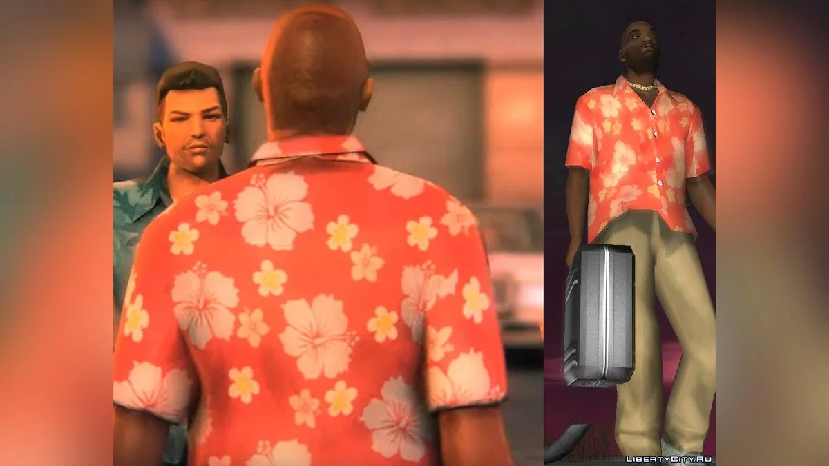 VCS Style characters / GTA Vice City
