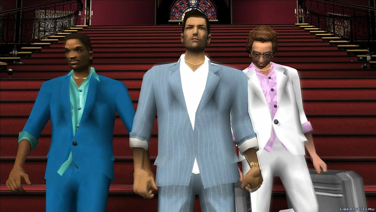 VCS Style characters / GTA Vice City