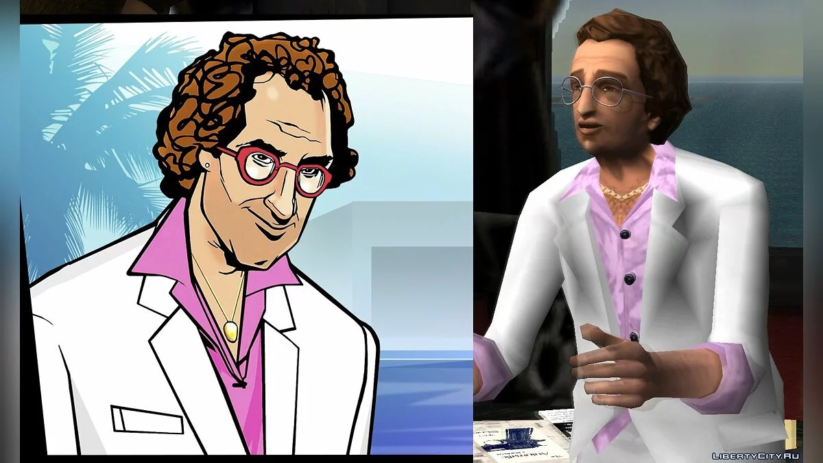 VCS Style characters / GTA Vice City