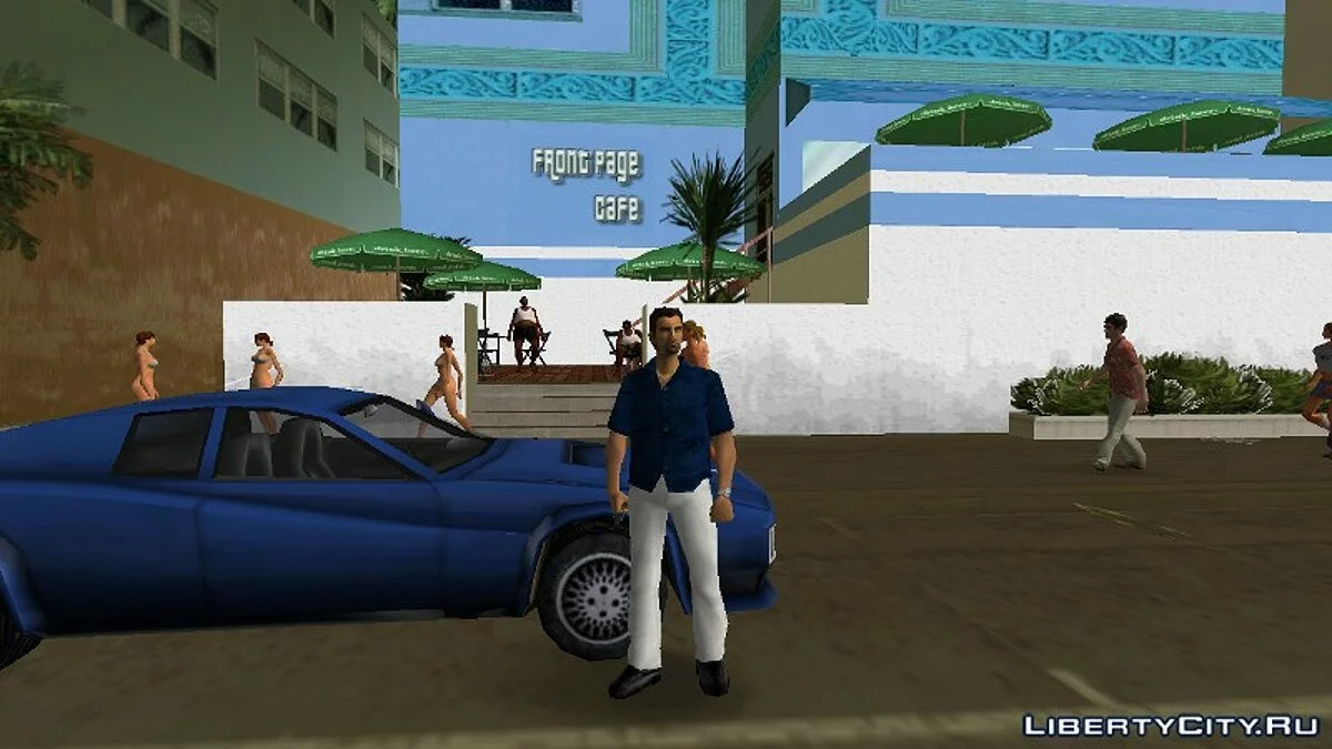 Охранник Front Page Cafe / GTA Vice City