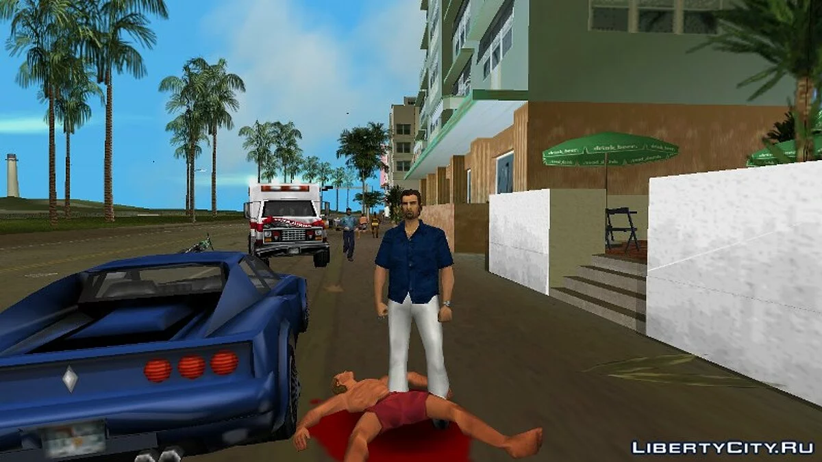 Охранник Front Page Cafe / GTA Vice City