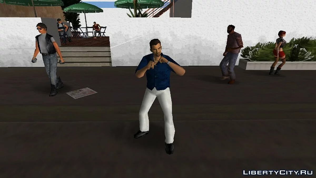 Охранник Front Page Cafe / GTA Vice City