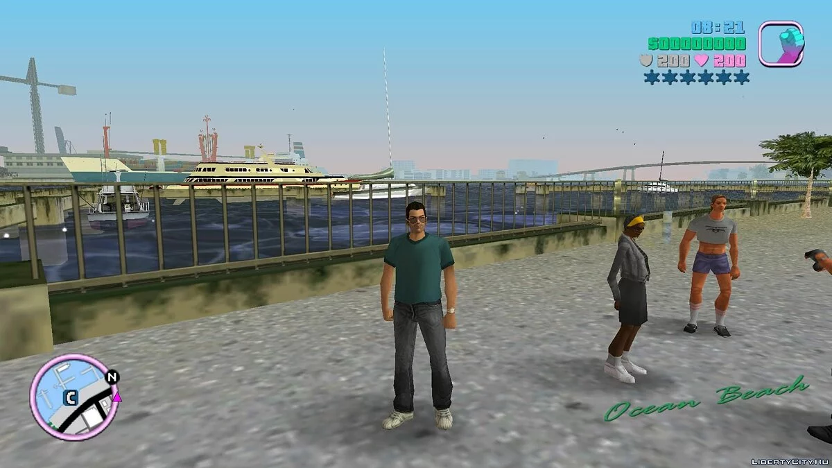 Томми в очках / GTA Vice City