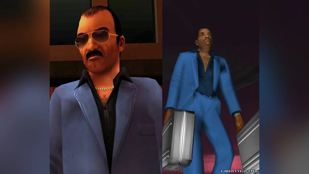Vic Vance in suit / GTA Vice City