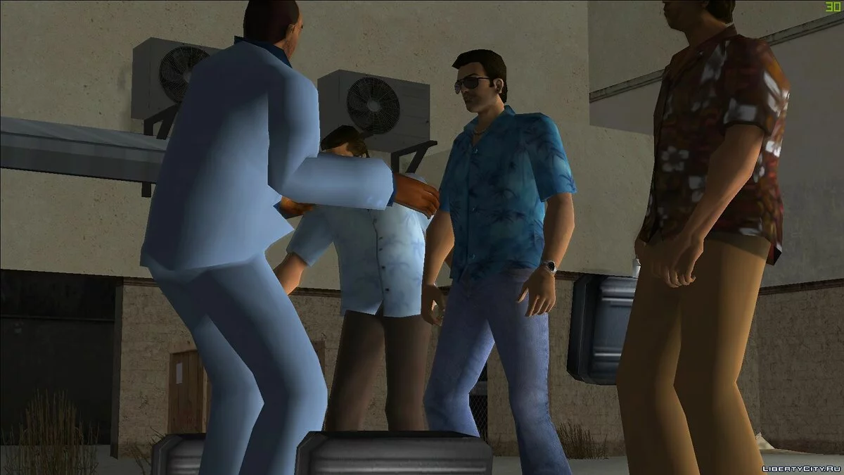 Vic Vance in suit / GTA Vice City